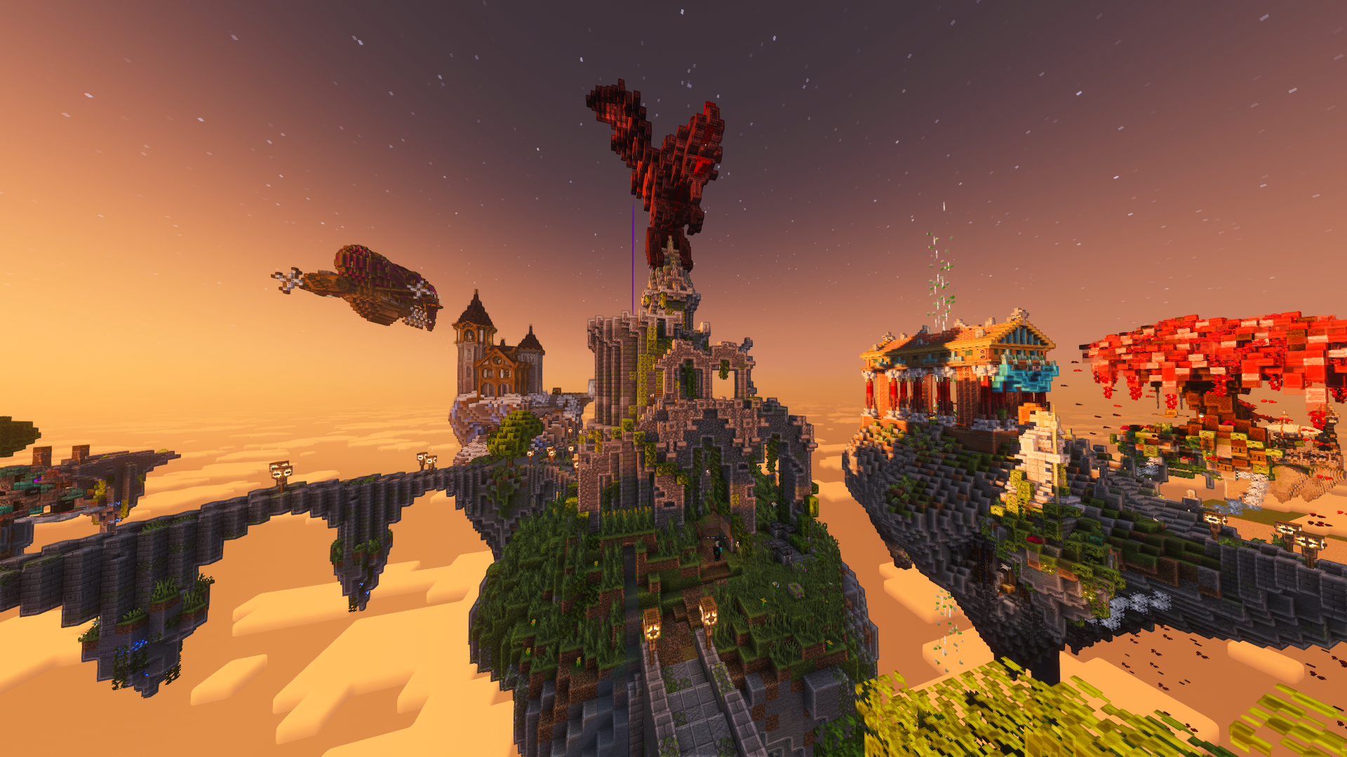 Île volante de l'Agora